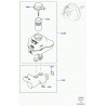 filtre reservoir liquide de frein Range L405,  Sport