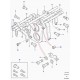 fourchette de changement vitesses Defender 90, 110, 130