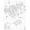 fourchette de changement vitesses Defender 90, 110, 130