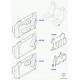 support bloc contacteurs Range L405