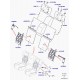 Land rover panneau dossier de siege Range L405 (LR040707)