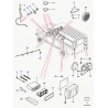 support de radio Defender 90, 110, 130