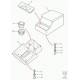 Land rover fourre-tout centralde plancher Defender 90, 110, 130 (LR041447)