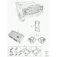 encadrement phares Defender 90, 110, 130