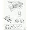 encadrement phares Defender 90, 110, 130