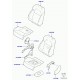 revetement coussin de siege gauche  Range Sport
