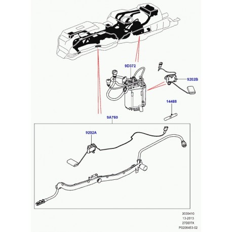 Land rover flotteur Discovery 3 (LR042894)