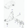 ecrou frein Range L405,  Sport