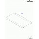 Land rover couvercle plage arriere Evoque (LR043635)