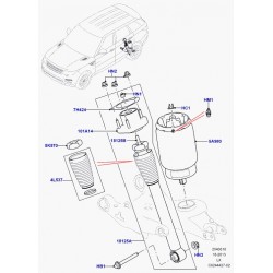 Support De Montage Compresseur Suspension Pneumatique Land Rover Discovery 3/4 Et Range Rover Sport L320