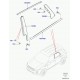 Land rover finition exterieure gauche montant Evoque (LR050770)
