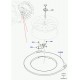 vis de fixation-roue de secours Range L405,  Sport