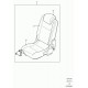 Land rover garniture coussin de siege arrière Defender 90, 110, 130 (LR052738)