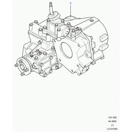 Land rover boite de transfert neuve Defender 90, 110, 130 (LR052755)