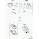 kit key fob cover Discovery 3