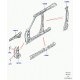 Land rover renfort bas caisse latéral carosserie Range L405 (LR054310)