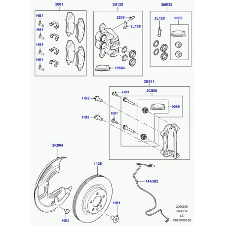 Land rover tole de protection Discovery 3 (LR056531)