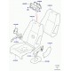 Land rover coussin dossier de siege Range L405 (LR057350)