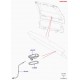 Land rover plaque de verrouillage Range L405 (LR057738)
