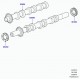 arbre a cames échappement droit Range Sport
