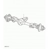 essieu avant Defender 90, 110, 130