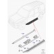 Land rover moulure bas de caisse Discovery 3 (LR063769)