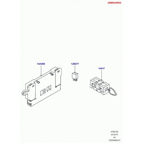 Land rover relais Range L405 (LR064507)