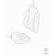 Land rover coussin de siege Defender 90, 110, 130 (LR065987)