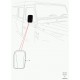 couverture boitier de retroviseur Defender 90, 110, 130