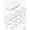 MOULURE GAUCHE DE PROTECTION AILE ARRIERE Evoque