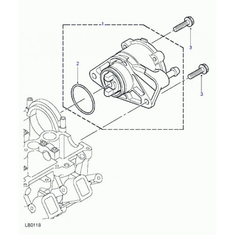 Land rover joint torique Freelander 1 (LYX100670L)