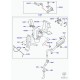 agrafe tuyau de combustible Discovery 3, Range L405, Sport