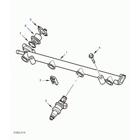 Land rover joint torique Freelander 1 (MYX100130L)