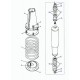 support jambe de suspension Defender 90, 110, 130, Discovery 1, Range Classic