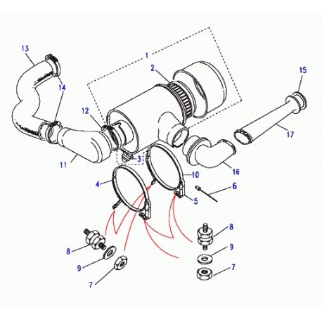 Land rover ecrou a oreilles Discovery 1 (NRC9239)