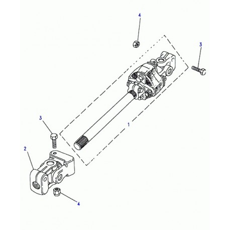 Land rover contre-ecrou Discovery 1 (NY108051L)