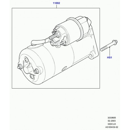 Land rover vis Range L322 (NYP000010)