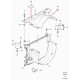 Land rover ecran supérieur  Defender 90, 110, 130 (PGK500440)