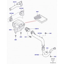 Capteur de pression de pneu de DISCOVERY 4, SPORT, L322, RRS et EVOQUE