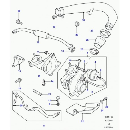 Land rover ecran thermique Freelander 1 (PMC100310)