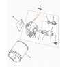 contacteur de pression d'huile Defender 90, 110, 130, Discovery 1, Range Classic