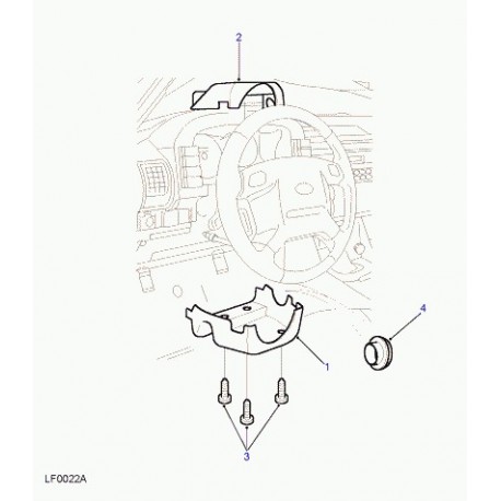 Land rover carton d'auvent Discovery 2 (QRB100750PMA)