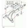 bras de suspension avant inférieure gauche Freelander 1