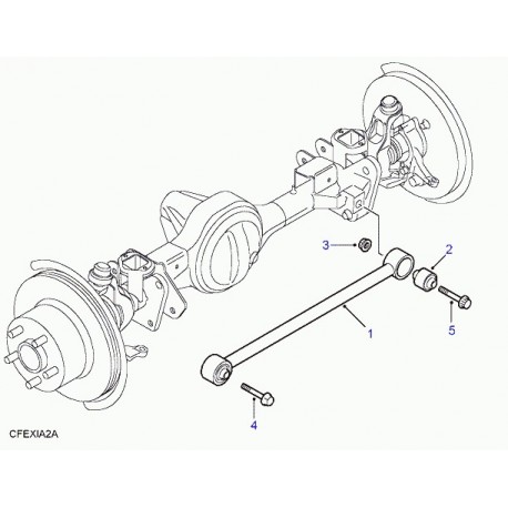 Land rover boulon Discovery 2 (RDI100020)