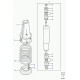 Land rover ressort suspension-avant Defender 90, 110, 130 (REB500200)