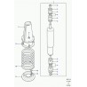 ressort suspension-avant DROIT Defender 90, 110, 130