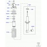 amortisseur avant suspension ressort Discovery 3, 4