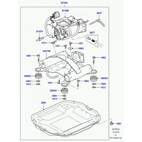 Land rover compresseur correcteur de niveau Range L322 (RQL000014)