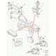ecrou d'arret Defender 90, 110, 130, Discovery 1, Freelander 1 et Range P38