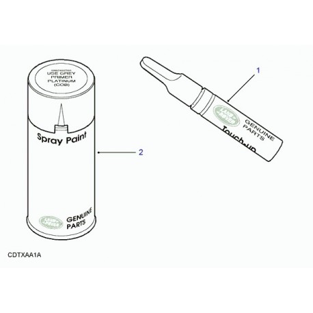 Land rover peinture crayon Discovery 1 et Range P38 (RTC4058VT)